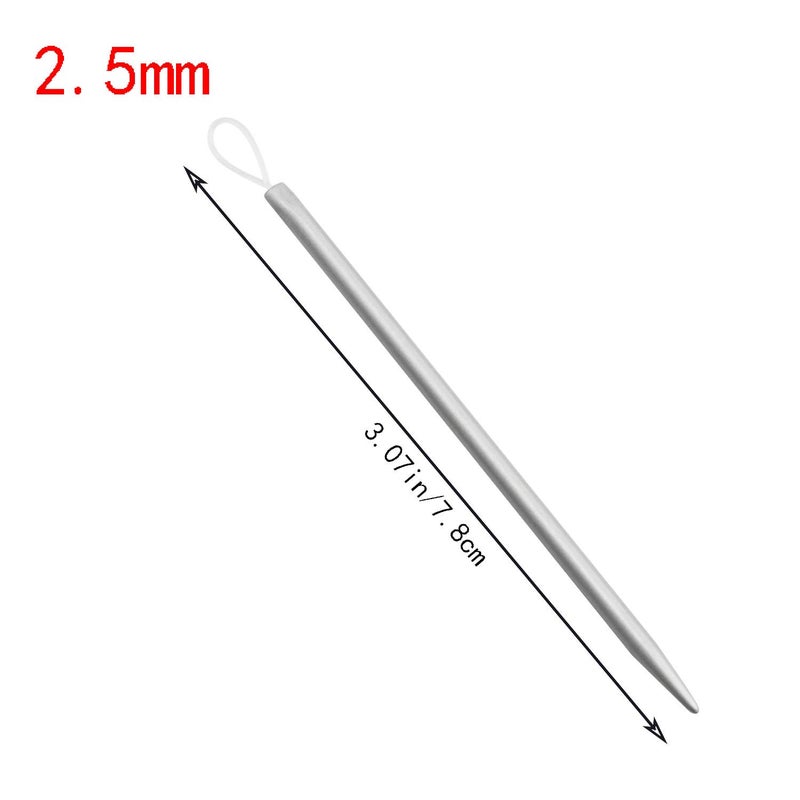 Maxmoral 3Pcs Nylon Thread Rope, Yarn & Wool Eye Needles - Image 3